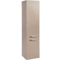 Шкаф пенал Bellezza Луиджи 35 R 4629204181450 подвесной Капучино — фото 1, Пеналы для ванной комнаты