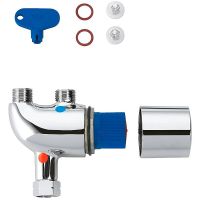 Универсальный термостат Grohe Grohtherm Micro 34487000 Хром — фото 6, Смесители