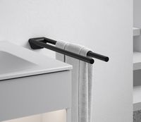 Товар: Полотенцедержатель Keuco Collection Reva 12818 370000 двойной Черный матовый - фото 3 Полотенцедержатель Keuco Collection Reva 12818 370000 двойной Черный матовый — фото 3, Полотенцедержатели