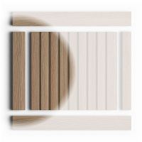 Финишный молдинг HIWOOD LF124A BR417 2700x42x12 мм — фото 2, Панели