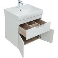 Товар: Тумба с раковиной Aquanet Ирис new 60 312425 подвесная Белый глянец - фото 9 Тумба с раковиной Aquanet Ирис new 60 312425 подвесная Белый глянец — фото 9, Тумбы с раковиной