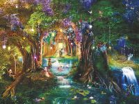 Фреска детская Ortograf Детские 7000 Фактура бархат FX Флизелин (3,6*2,7) Разноцветный, Мультимедия/Пейзаж арт-7000 (бархат FX) — фото 2, Фрески