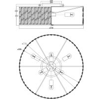 Товар: Потолочный светильник Maytoni Modern Gelid MOD184PL-06CH Прозрачный Хром - фото 10 Потолочный светильник Maytoni Modern Gelid MOD184PL-06CH Прозрачный Хром — фото 10, Накладные светильники