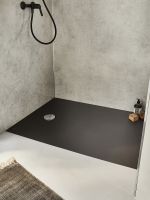 Товар: Душевой поддон из искусственного камня Jacob Delafon Tolbiac 140x90 E6D333RU-NGM Черный матовый - фото 2 Душевой поддон из искусственного камня Jacob Delafon Tolbiac 140x90 E6D333RU-NGM Черный матовый — фото 2, Душевые поддоны