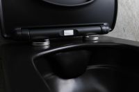 Унитаз Allen Brau Liberty 2 4.33007.31 подвесной Черный матовый без сиденья — фото 50, Подвесные унитазы