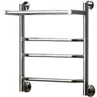 Водяной полотенцесушитель Тругор Браво 3 П НП 60x50 с полкой Хром — фото 1, Водяные полотенцесушители