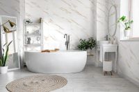 Товар: Керамогранит GlobalTile Amorantes Белый GT408017403MSR11 40х80 см - фото 11 Керамогранит GlobalTile Amorantes Белый GT408017403MSR11 40х80 см — фото 11, Керамогранит