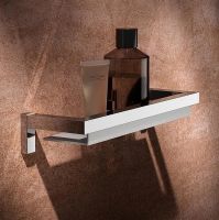 Товар: Металлическая полка Keuco Edition 90 Square 19158010000 Хром - фото 3 Металлическая полка Keuco Edition 90 Square 19158010000 Хром — фото 3, Полки для ванной и душа