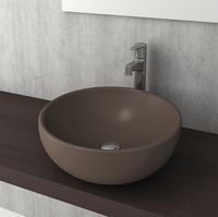 Раковина-чаша Bocchi Roma Vessel 45 1119-025-0125 Кофейная матовая — фото 2, Раковины