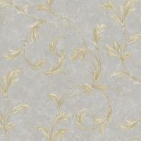 Обои Bernardo Bartalucci Giulia 84127-4 Винил на флизелине (1,06*10,05) Серый, Вензель — фото 1, Обои для стен