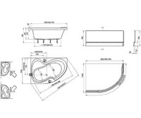 Товар: Акриловая ванна Ravak Rosa II 170x105 R C421000000 без гидромассажа - фото 6 Акриловая ванна Ravak Rosa II 170x105 R C421000000 без гидромассажа — фото 6, Акриловые ванны