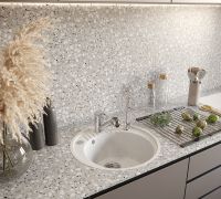 Кухонная мойка Domaci Бьелла DMC-05S GWS-05S-331 Белая — фото 3, Кухонные мойки