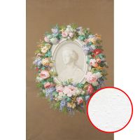 Фреска Ortograf Цветы 30063 Фактура бархат FX Флизелин (1,7*2,7) Коричневый/Разноцветный, Цветы — фото 1, Фрески