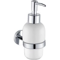 Дозатор для жидкого мыла Allen Brau Priority 6.31006-00 Белый Хром — фото 1, Дозаторы