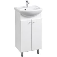 Тумба под раковину Aquaton Мира Н 41 1A104401MR010 Белая — фото 1, Тумбы под раковину