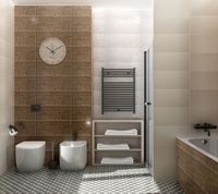 Керамическая плитка Creto Effetto Base Beige Wall 02 настенная 25х60 см арт-A0425D19602 — фото 2, Керамическая плитка