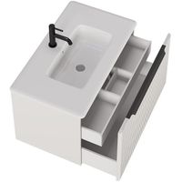 Товар: Тумба под раковину Creto Luna 100 17-IV100 подвесная Ivory - фото 4 Тумба под раковину Creto Luna 100 17-IV100 подвесная Ivory — фото 4, Мебель для ванной