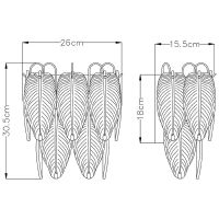 Товар: Настенный светильник Artelamp Evie A4052AP-2SG Золото Белый - фото 4 Настенный светильник Artelamp Evie A4052AP-2SG Золото Белый — фото 4, Светильники