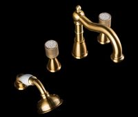 Товар: Смеситель на борт ванны Boheme Royal Cristal 391-Royal/CRST Бронза - фото 2 Смеситель на борт ванны Boheme Royal Cristal 391-Royal/CRST Бронза — фото 2, Смесители