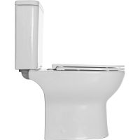 Товар: Унитаз компакт Aquanet Ray-C 326011 без бачка с сиденьем Микролифт - фото 4 Унитаз компакт Aquanet Ray-C 326011 без бачка с сиденьем Микролифт — фото 4, Напольные унитазы