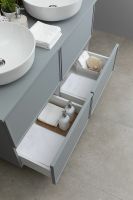 Тумба под раковину Aquanet Арт 60 313274 подвесная Мисти грин — фото 32, Тумбы под раковину