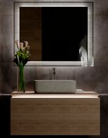 Товар: Зеркало Jorno Karat 100 Kar.02.100/P/W с подсветкой с бесконтактным выключателем - фото 5 Зеркало Jorno Karat 100 Kar.02.100/P/W с подсветкой с бесконтактным выключателем — фото 5, Зеркала в ванную комнату