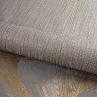 Обои Fipar Platino R 23702 Винил на флизелине (1,06*10,05) Серый/Коричневый, Линии — фото 2, Обои для стен