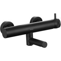 Смеситель для ванны Allen Brau Priority 5.31B10-31 Черный матовый — фото 1, Смесители