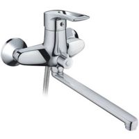 Смеситель для ванны Frap H66 F2266 универсальный Хром — фото 1, Смеситель для ванны