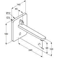 Товар: Смеситель для раковины Kludi Zenta 3840005 Хром - фото 4 Смеситель для раковины Kludi Zenta 3840005 Хром — фото 4, Смесители