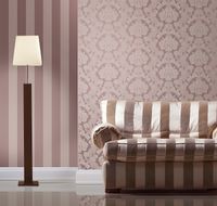 Обои Milassa Gem Gem1 012 Флизелин (1*10,05) Бежевый, Дамаск — фото 2, Обои для стен