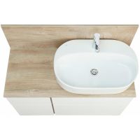 Товар: Столешница под раковину Aquaton Мишель 100 1A277103MIX40 с панелью Дуб эндгрейн - фото 3 Столешница под раковину Aquaton Мишель 100 1A277103MIX40 с панелью Дуб эндгрейн — фото 3, Раковины