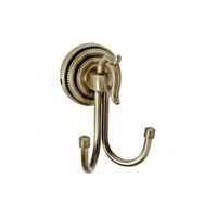 Двойной крючок Boheme Medici 10606 Бронза — фото 1, Крючки для полотенец