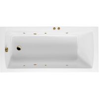 Акриловая ванна Excellent Aquaria 170x75 WAEX.AQU17.SOFT.BR с гидромассажем — фото 1, Ванны