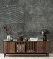 Керамогранит GlobalTile Lucciano GT Темно-серый полированный GT120606309PR 60х120 см арт-GT120606309PR/32 — фото 2, Керамогранит