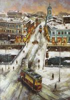 Товар: Фреска Ortograf Городской пейзаж живопись 6011 Фактура флок FLK Флизелин (1,4*2) Белый/Коричневый, Город/Живопись - фото 2 Фреска Ortograf Городской пейзаж живопись 6011 Фактура флок FLK Флизелин (1,4*2) Белый/Коричневый, Город/Живопись — фото 2, Фрески