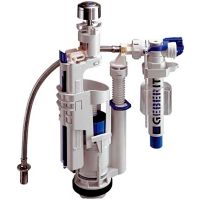 Сливная арматура Globo Paestum BA016 Хром — фото 1, Комплектующие для туалета