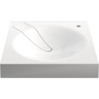 Товар: Раковина Paola Sergio 60 на стиральную машину Белая глянцевая - фото 2 Раковина Paola Sergio 60 на стиральную машину Белая глянцевая — фото 2, Раковины