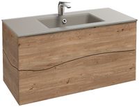Товар: Тумба под раковину Jacob Delafon Sherwood 100 EB1833RU-P6 подвесная Натуральный дуб - фото 2 Тумба под раковину Jacob Delafon Sherwood 100 EB1833RU-P6 подвесная Натуральный дуб — фото 2, Тумбы под раковину