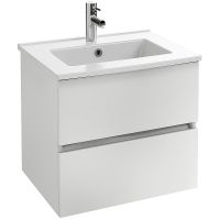 Тумба под раковину Jacob Delafon Tolbiac 60 EB2381-J5 подвесная Белый лак — фото 1, Тумбы под раковину