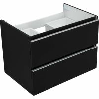 Товар: Тумба под раковину Aquanet Вега 70 329596 подвесная Черная матовая - фото 4 Тумба под раковину Aquanet Вега 70 329596 подвесная Черная матовая — фото 4, Мебель для ванной