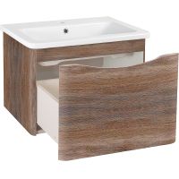 Товар: Тумба под раковину Runo Тоскана 60 00-00001414 Темное дерево - фото 2 Тумба под раковину Runo Тоскана 60 00-00001414 Темное дерево — фото 2, Тумбы под раковину