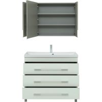 Комплект мебели для ванной Aquanet Верона 100 287655 Белый — фото 5, Комплекты мебели для ванной