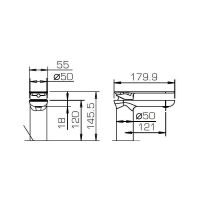 Смеситель для раковины Bravat Gina F165104C-ENG Хром — фото 4, Смесители для раковины