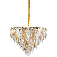 Люстра Divinare Cabrera 3509/01 LM-15 Янтарная Золото — фото 1, Люстры