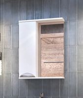 Зеркало со шкафом Vigo Callao 50 L z.CAL.50.L Белое — фото 2, Зеркальные шкафы в ванную