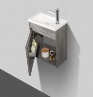 Товар: Тумба под раковину BelBagno Pietra Mini 46 L PIETRA MINI-460-1A-SO-SCM-L подвесная Stucco Cemento - фото 5 Тумба под раковину BelBagno Pietra Mini 46 L PIETRA MINI-460-1A-SO-SCM-L подвесная Stucco Cemento — фото 5, Тумбы под раковину