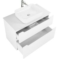 Тумба под раковину BelBagno Etna-H60 80 ETNA-H60-800-2C-SO-BL-P подвесная Bianco Lucido — фото 22, Тумбы под раковину