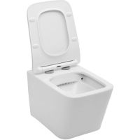 Унитаз Aquanet Tavr BL-103N-WHT TAVR-W 211920 подвесной с сиденьем Микролифт — фото 4, Подвесные унитазы