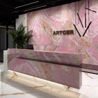 Керамогранит Artcer 1XL Onyx Pink Poli 931 120x180 см — фото 5, Керамогранит